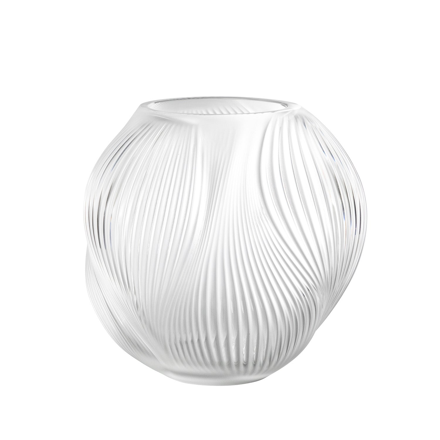 Alize Small Clear Crystal Vase