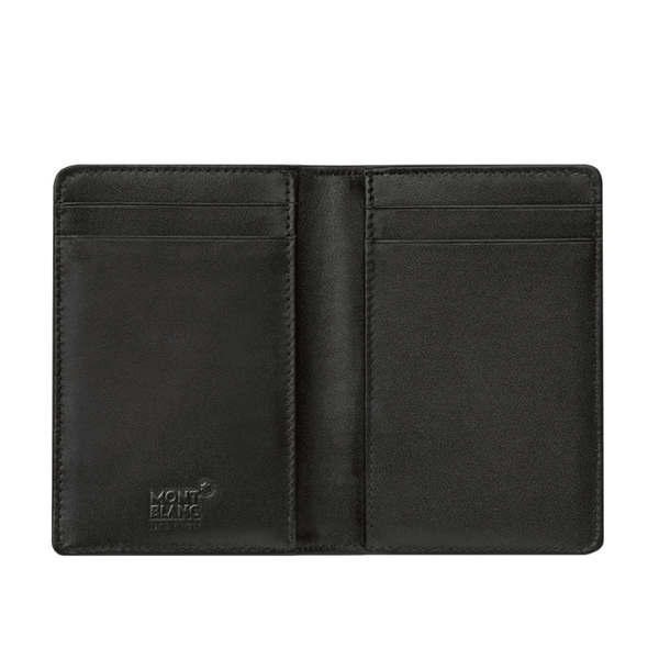 Nightflight Black Leather Business Card Holder