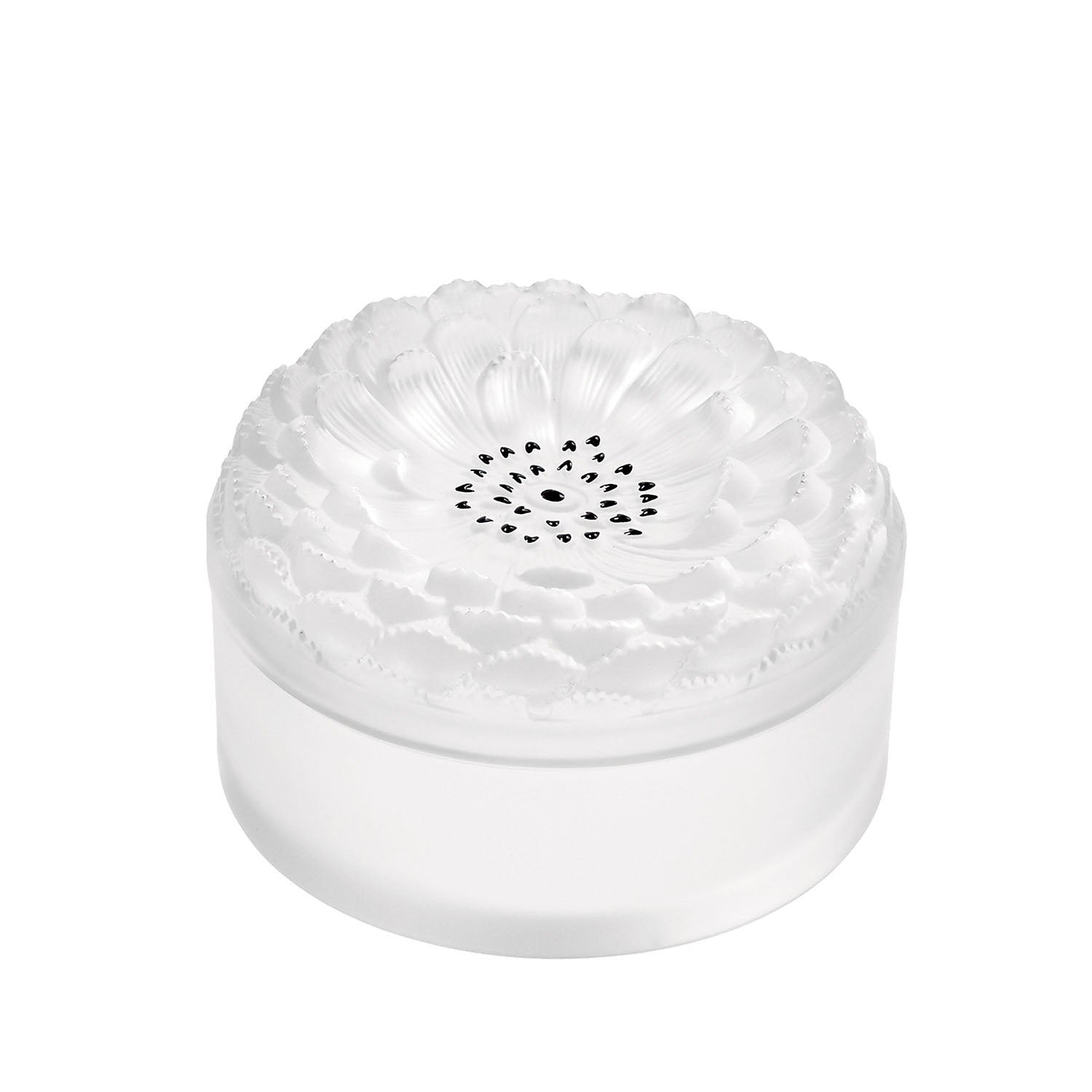 Lalique Dahlia Clear Crystal Box - Berry's Jewellers