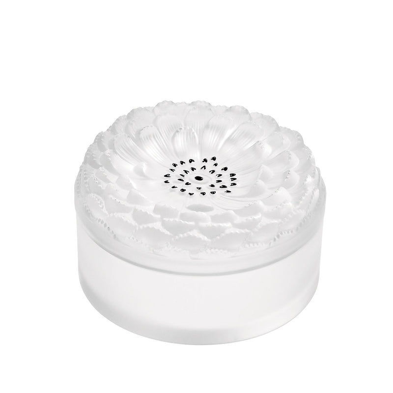 Lalique Dahlia Clear Crystal Box - Berry's Jewellers