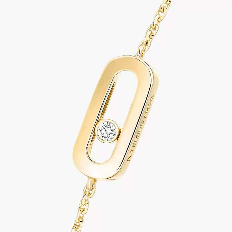 18ct Yellow Gold Diamond Messika Cares Bracelet