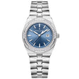 Vacheron Constantin Overseas Quartz 33mm Blue Dial Diamond Set Ladies Watch - Berry's Jewellers