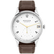 NOMOS Glashütte Nomos Minimatik 39mm Date Gold Automatic Strap Watch - Berry's Jewellers