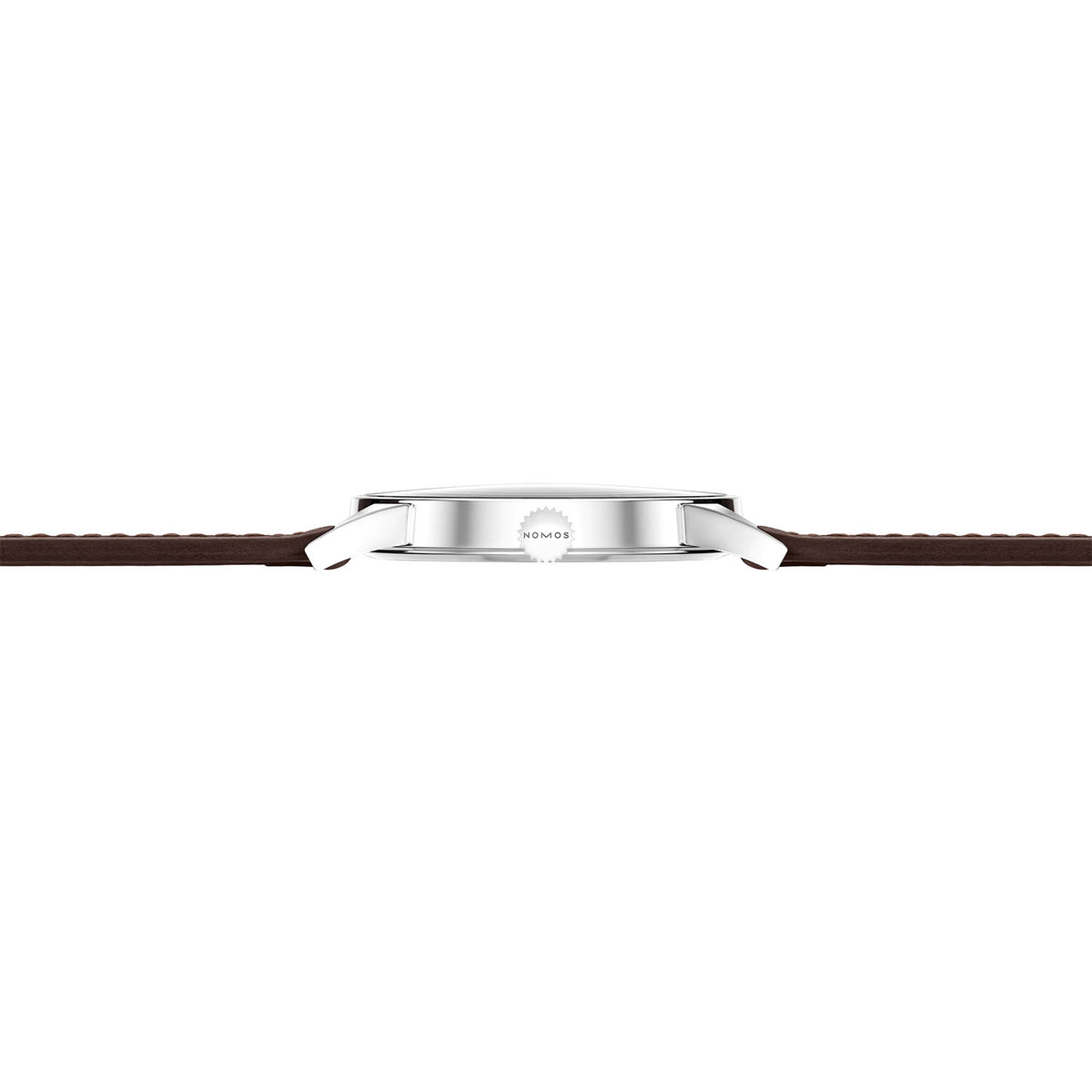 NOMOS Glashütte Nomos Minimatik 39mm Date Gold Automatic Strap Watch - Berry's Jewellers