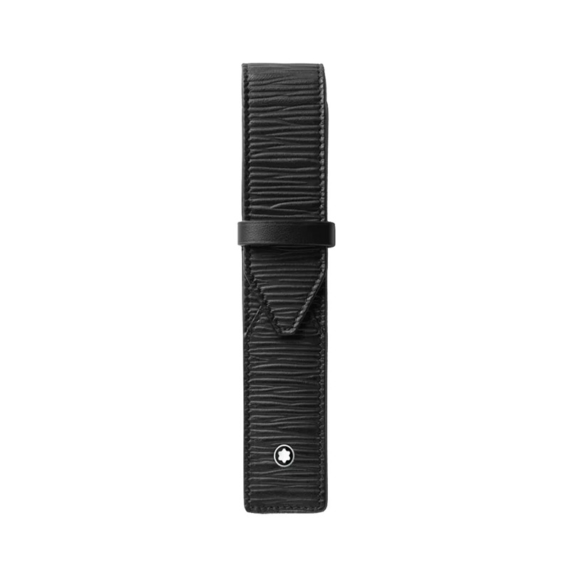 Meisterstuck Black Leather Single Pen Pouch