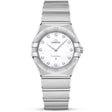Constellation 28mm White Mother of Pearl Diamond Dial Ladies Watch