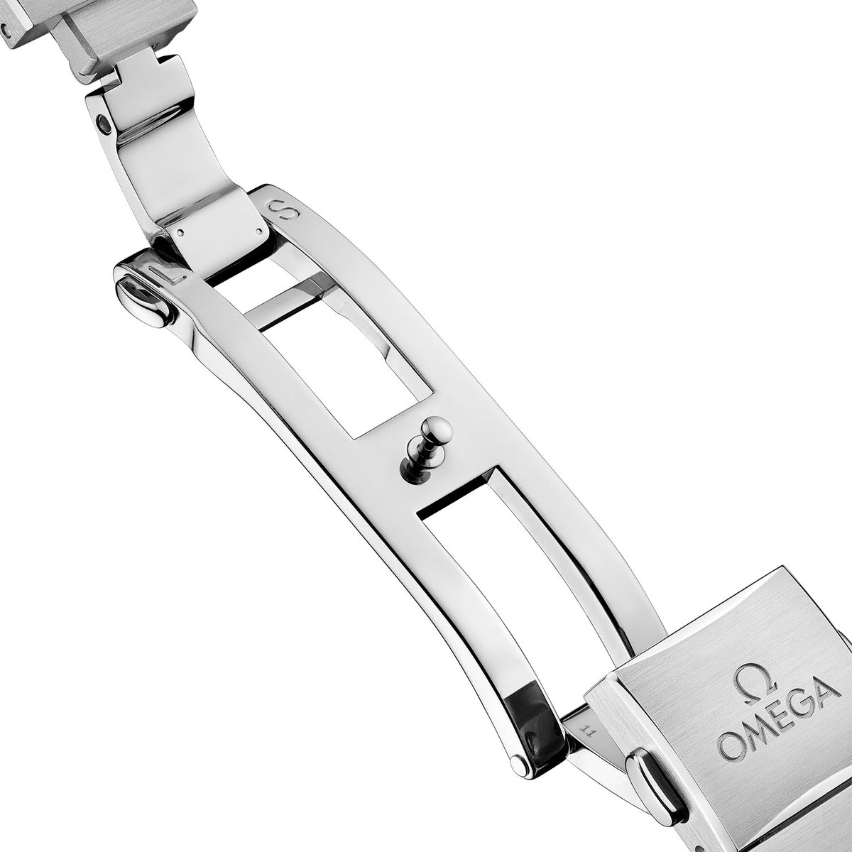 OMEGA Constellation 28mm Purple Diamond Dial Ladies Bracelet Watch - Berry's Jewellers