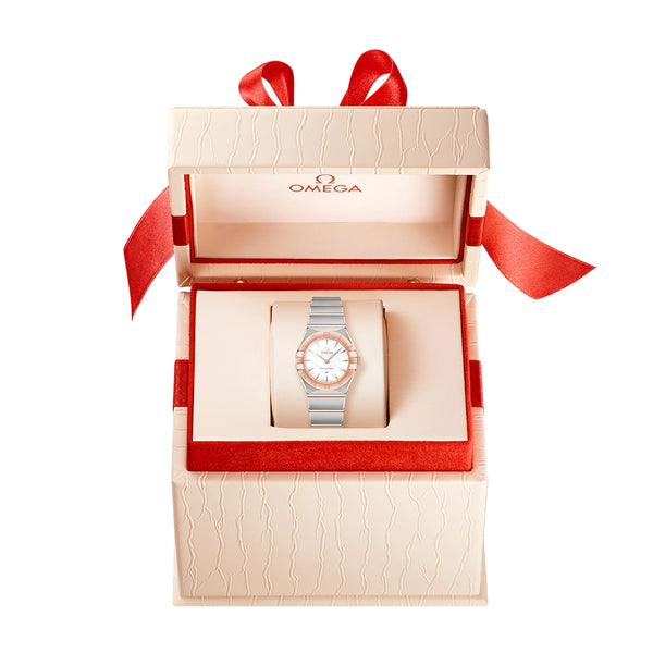 OMEGA Constellation 25mm Two-Tone Index Dial Ladies Watch - Berry's Jewellers