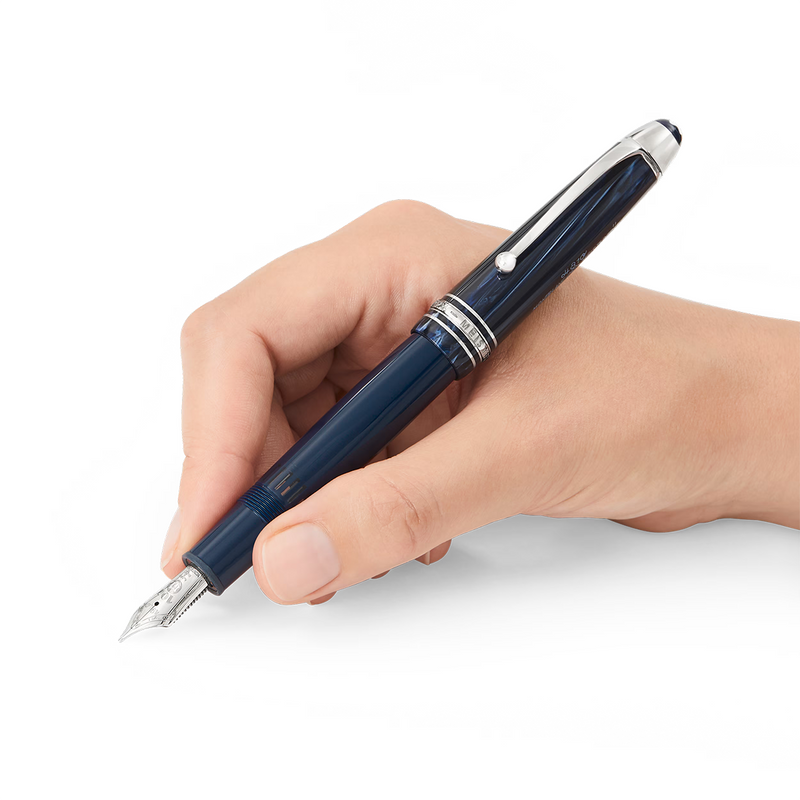 Meisterstück The Origin Collection Platinum-Coated Blue LeGrand Fountain Pen