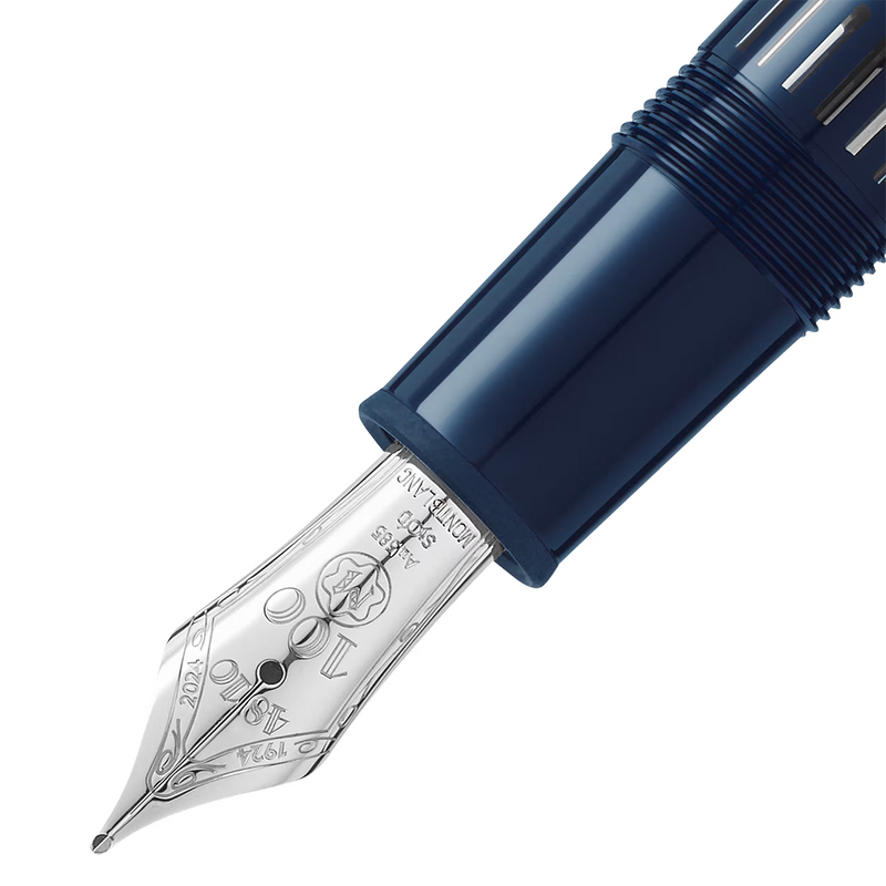 Meisterstück The Origin Collection Platinum-Coated Blue LeGrand Fountain Pen