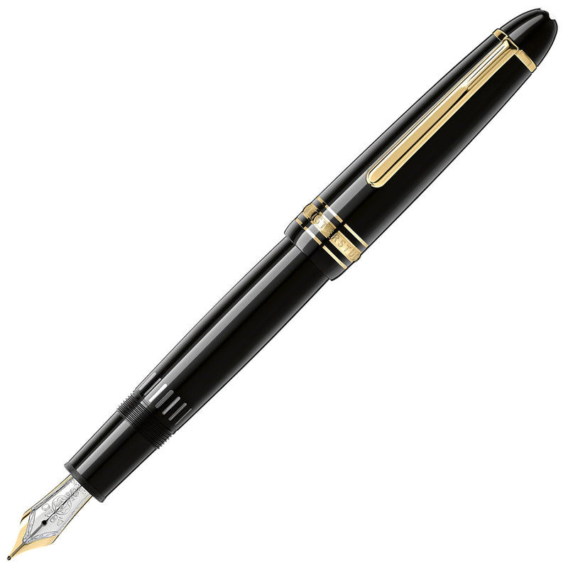 Montblanc Meisterstuck Yellow Gold Plated Le Grand Fountain Pen - Berry's Jewellers