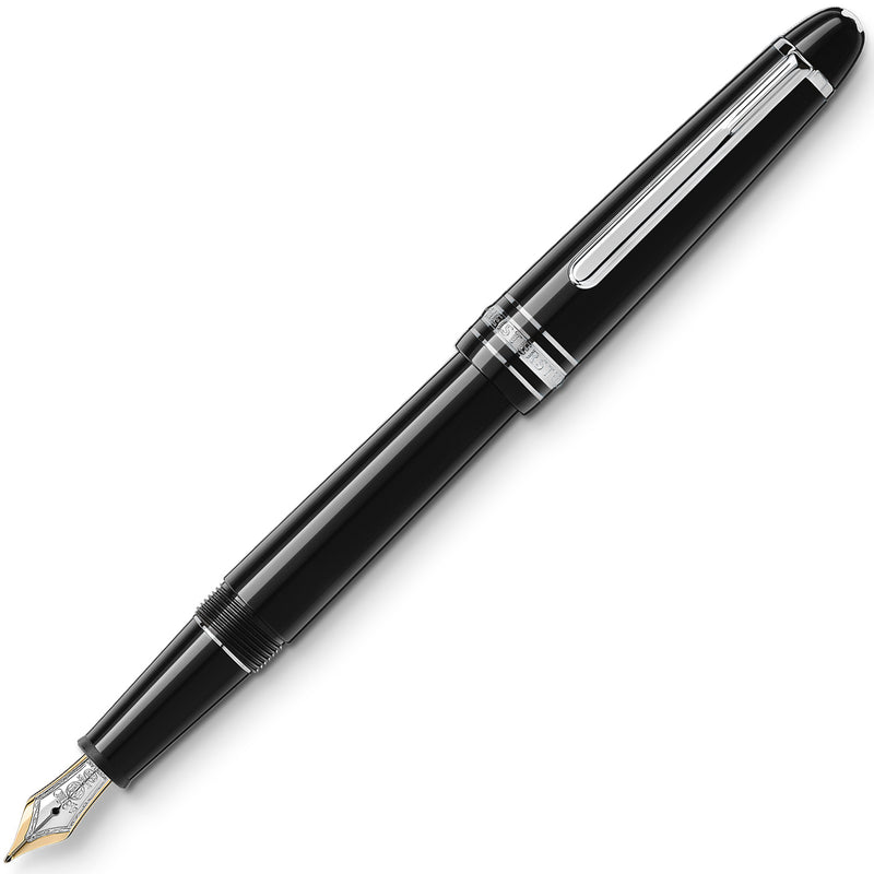 Montblanc Meisterstück Platinum-Coated Classique Fountain Pen - Berry's Jewellers