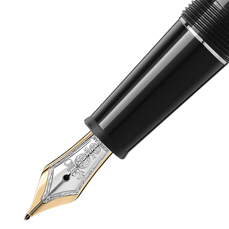 Montblanc Meisterstück Platinum-Coated Classique Fountain Pen - Berry's Jewellers
