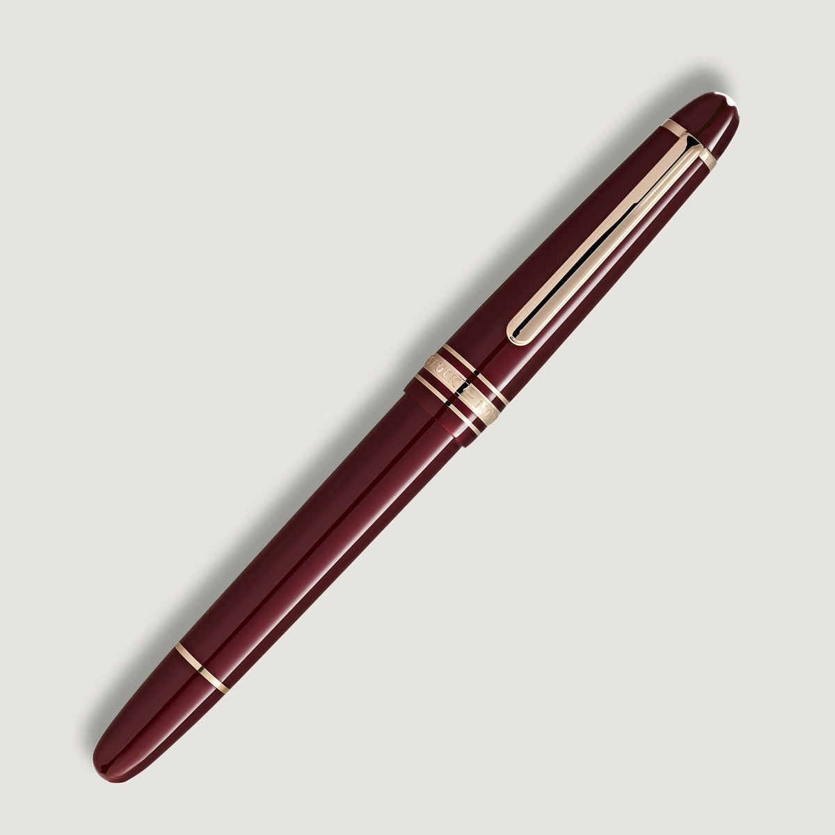 Montblanc Meisterstück Burgundy Red Classique Rollerball - Berry's Jewellers