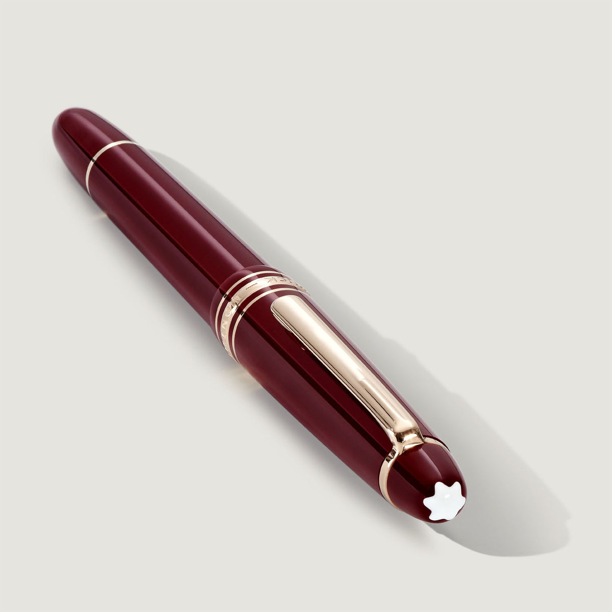 Montblanc Meisterstück Burgundy Red Classique Rollerball - Berry's Jewellers
