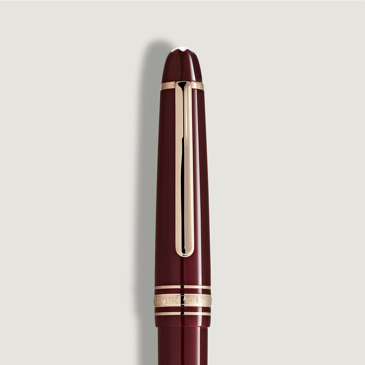 Montblanc Meisterstück Burgundy Red Classique Rollerball - Berry's Jewellers