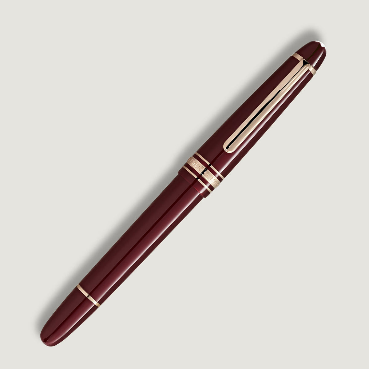 Montblanc Meisterstück Burgundy Red Classique Fountain Pen - Berry's Jewellers