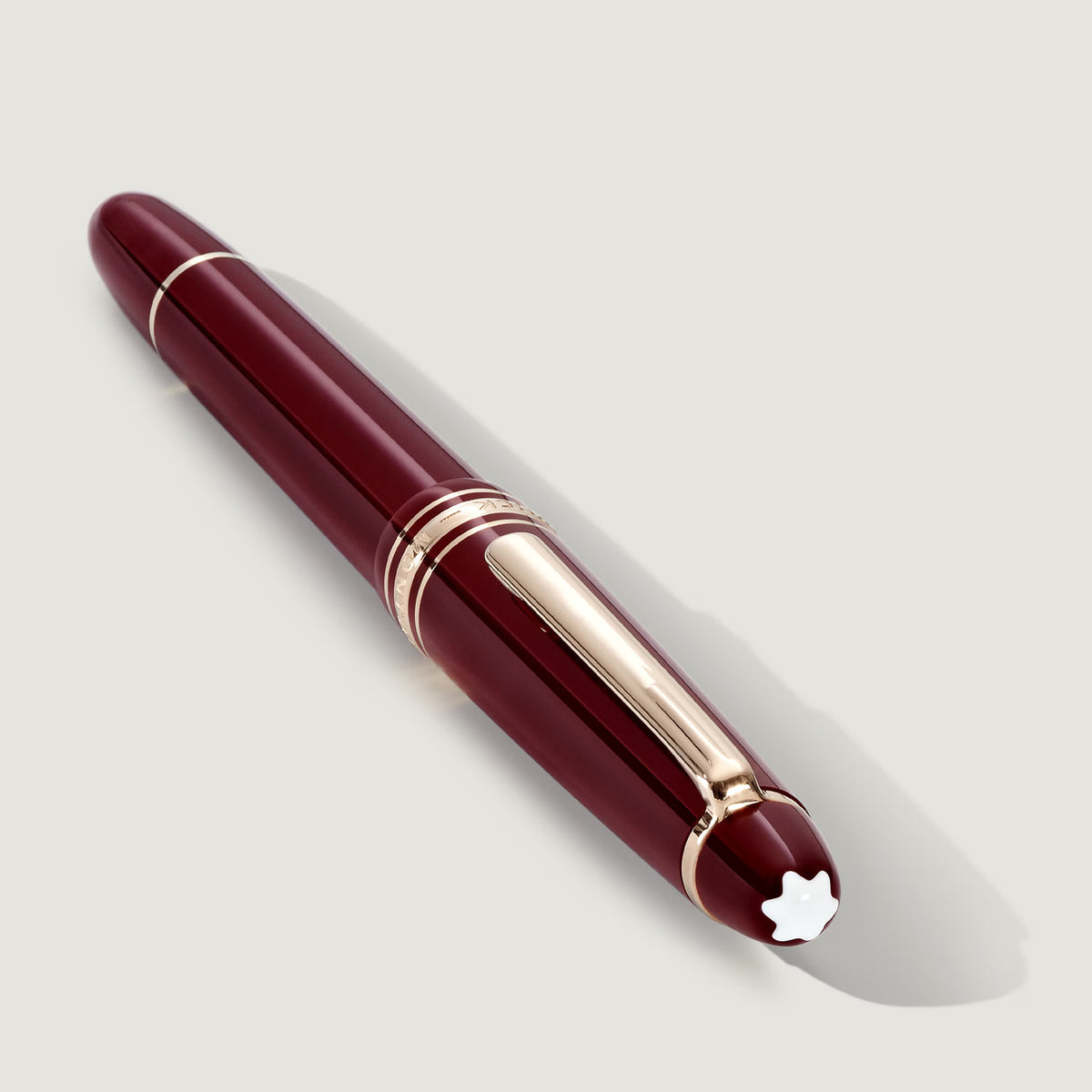 Montblanc Meisterstück Burgundy Red Classique Fountain Pen - Berry's Jewellers