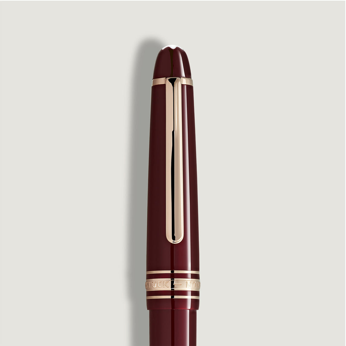 Montblanc Meisterstück Burgundy Red Classique Fountain Pen - Berry's Jewellers