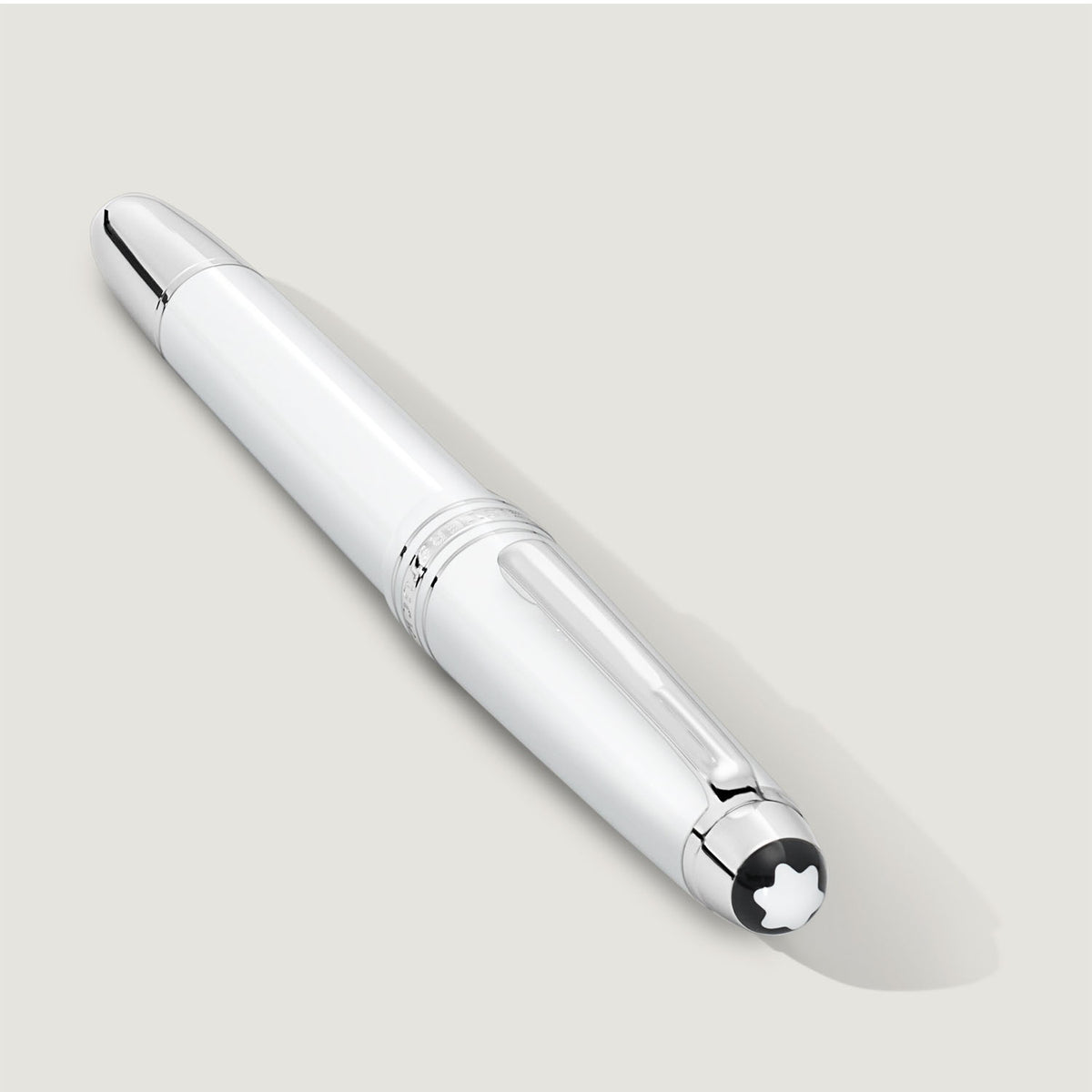 Montblanc Meisterstück White Classique Rollerball - Berry's Jewellers