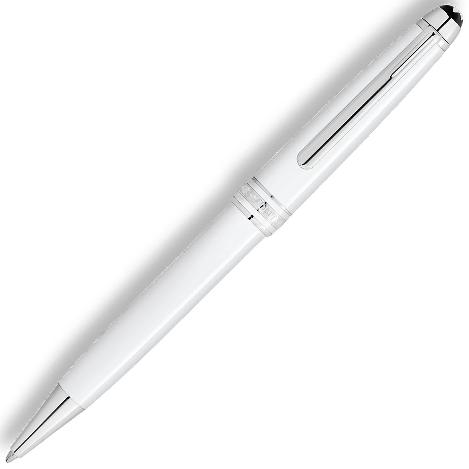 Meisterstuck White Resin Ballpointl Pen waiting for image on MB website as not launched yet windsor will get back to us