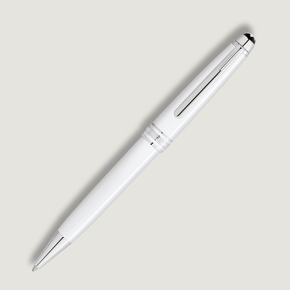Montblanc Meisterstuck White Resin Ballpoint Pen - Berry's Jewellers