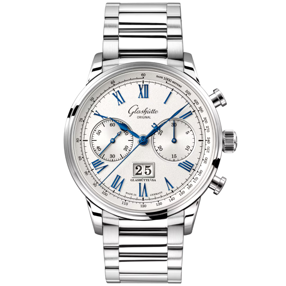 Senator Chronograph 41mm Steel Bracelet Automatic Watch