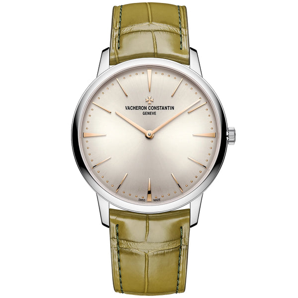 Vacheron Constantin Patrimony Manual-Winding 39mm 18ct White Gold Silver Dial Watch - Berry's Jewellers