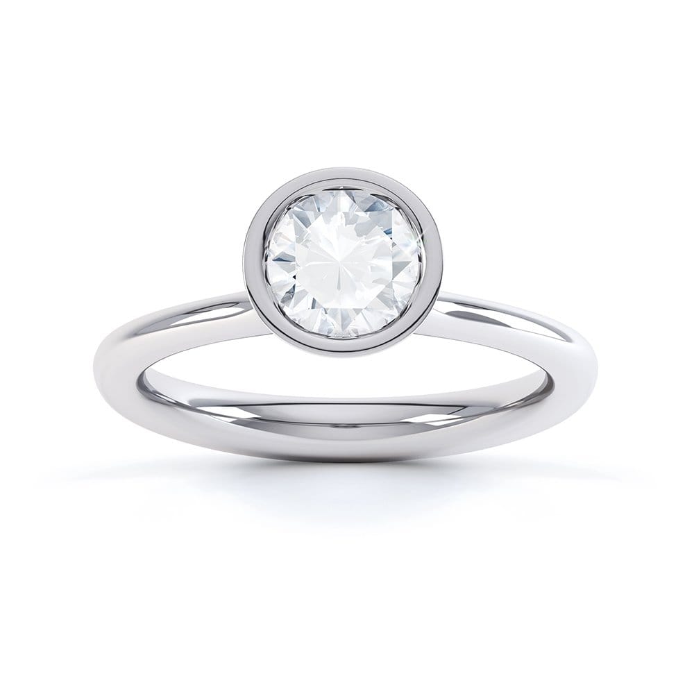 "Sophia" Platinum Set Diamond Solitaire Engagement Ring 1.00 Carat