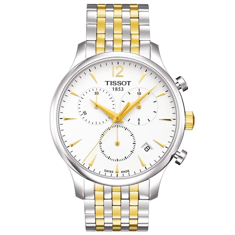 Tradition 42mm Two-Tone Men's Chronograph Watch