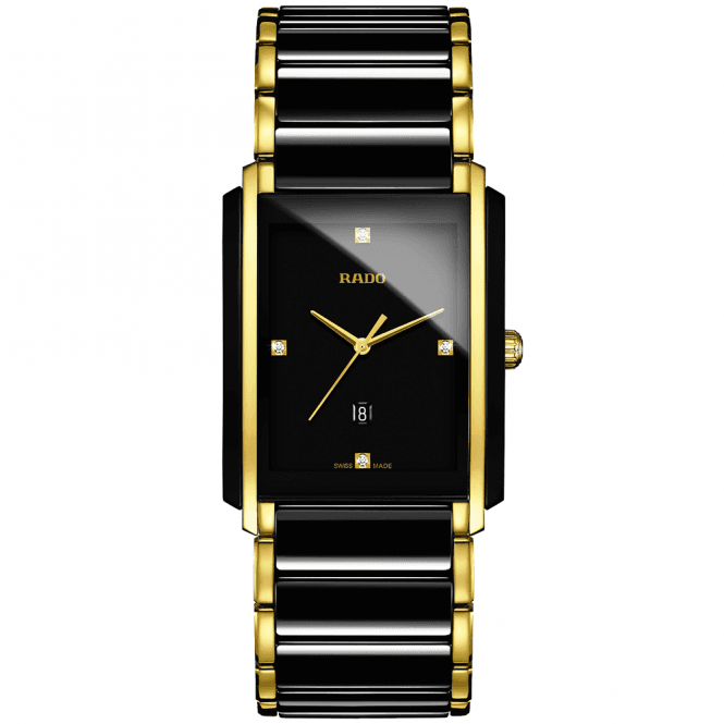 Integral Jubile 31mm Black Ceramic & Yellow Gold PVD Watch