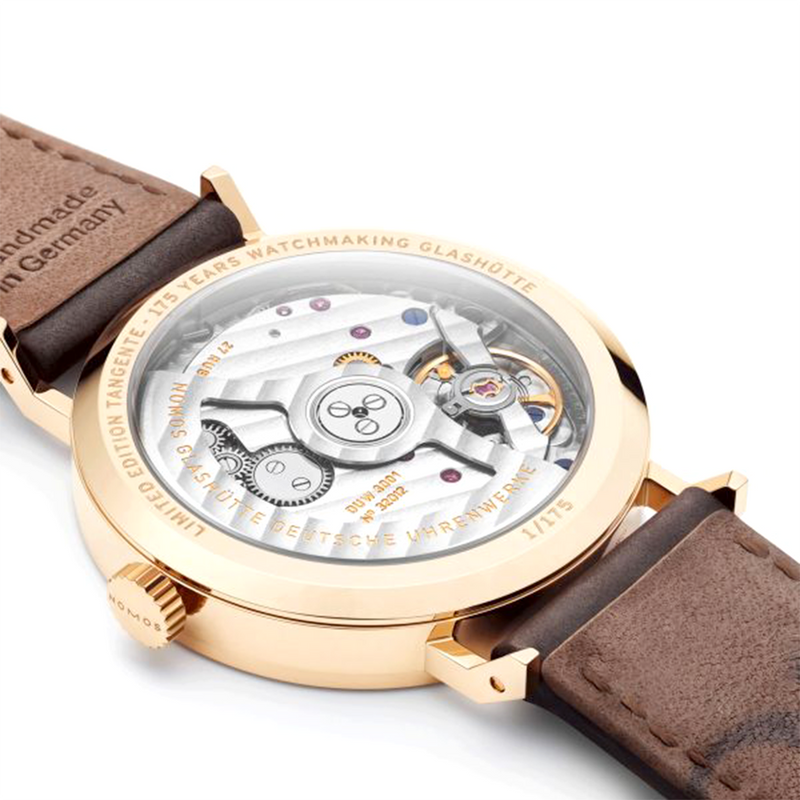 NOMOS Glashütte Tangente '175 Years Watchmaking' Limited Edition Rose Gold Watch - Berry's Jewellers