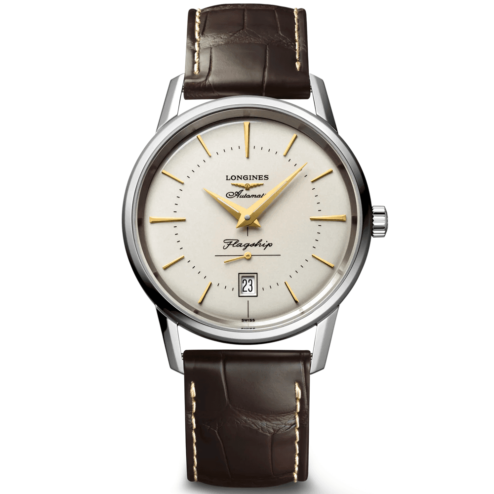 Flagship Heritage 38.5mm Men's Automatic Strap Watch