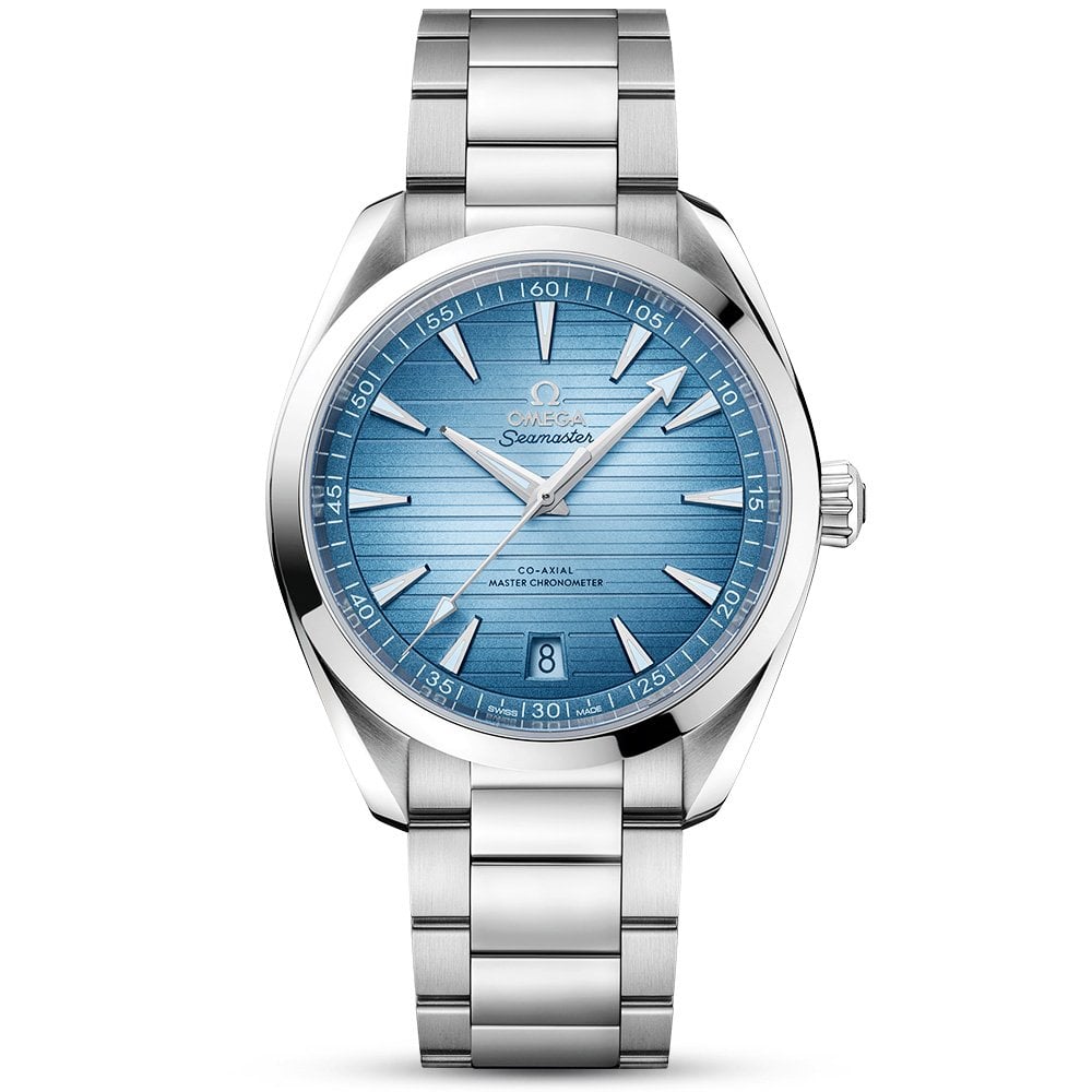 Seamaster Aqua Terra 41mm Summer Blue Dial Automatic Bracelet Watch