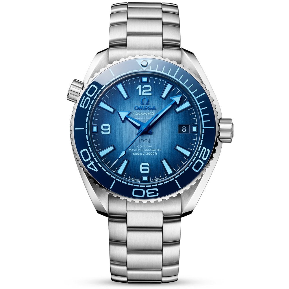 Seamaster Planet Ocean 600m 39.5mm Summer Blue Dial Bracelet Watch