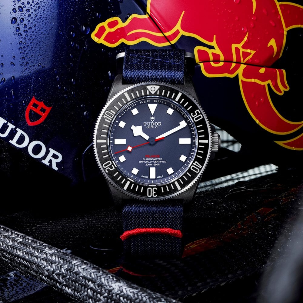 Pelagos FXD x Red Bull Alinghi Edition 42mm Men's Automatic Watch