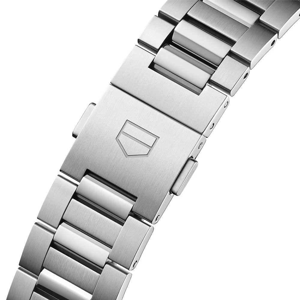 Carrera 39mm Silver Dial Men's Automatic Bracelet Watch