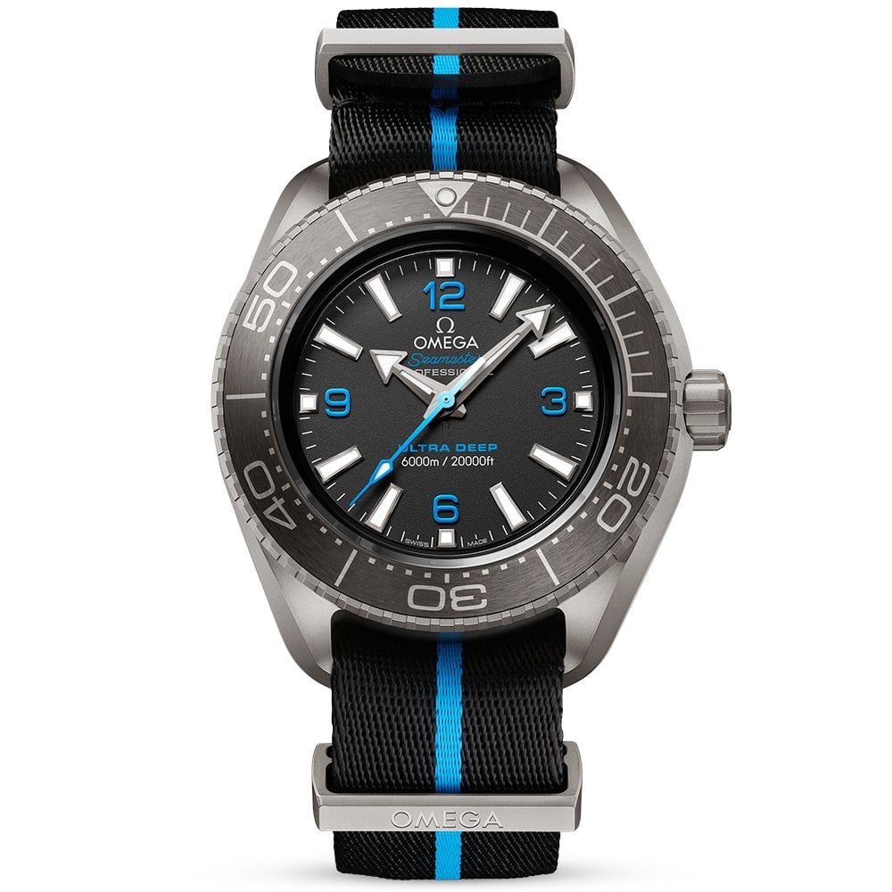 Seamaster Planet Ocean Ultra Deep 6000m Titanium Strap Watch