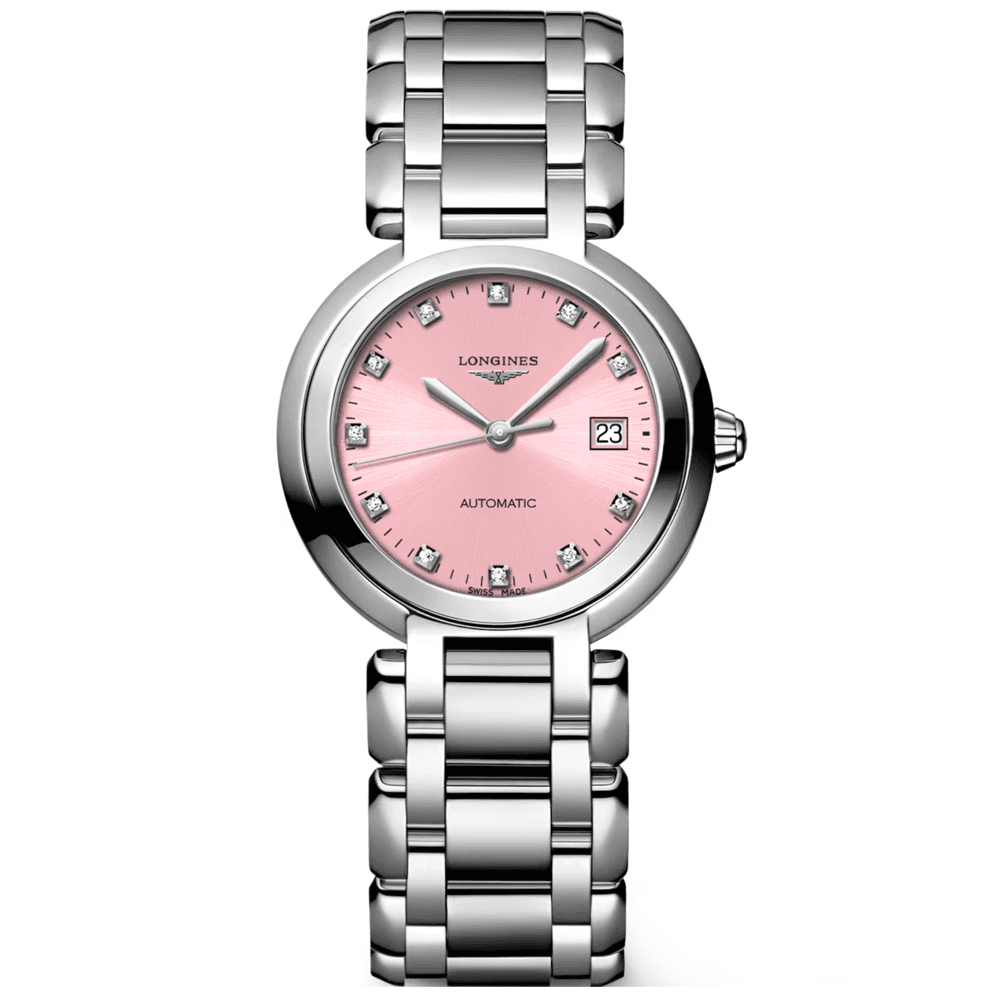 PrimaLuna Steel Ladies Automatic Bracelet Watch