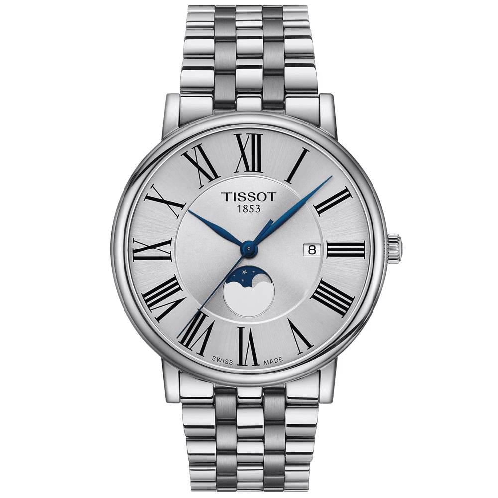 Carson Premium Gent Moonphase Bracelet Watch