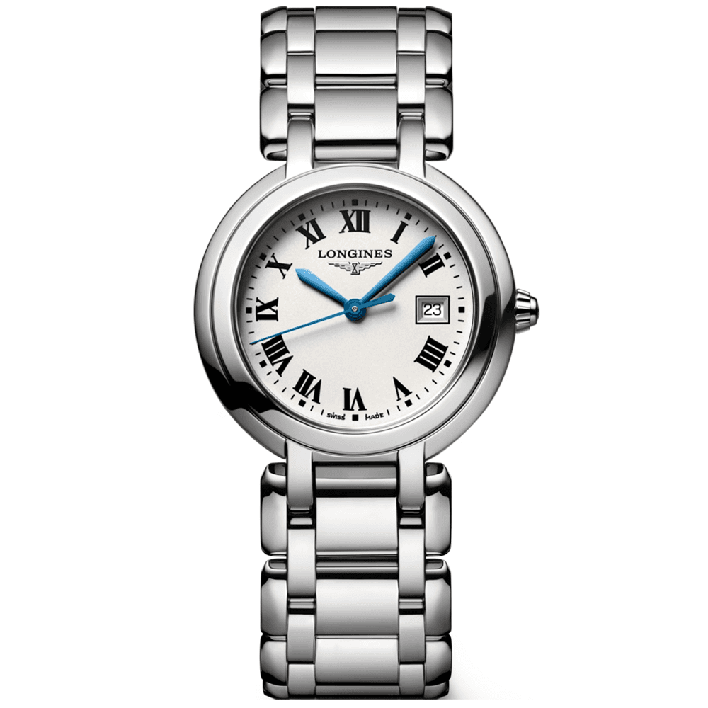 PrimaLuna 30mm Steel Ladies Quartz Bracelet Watch