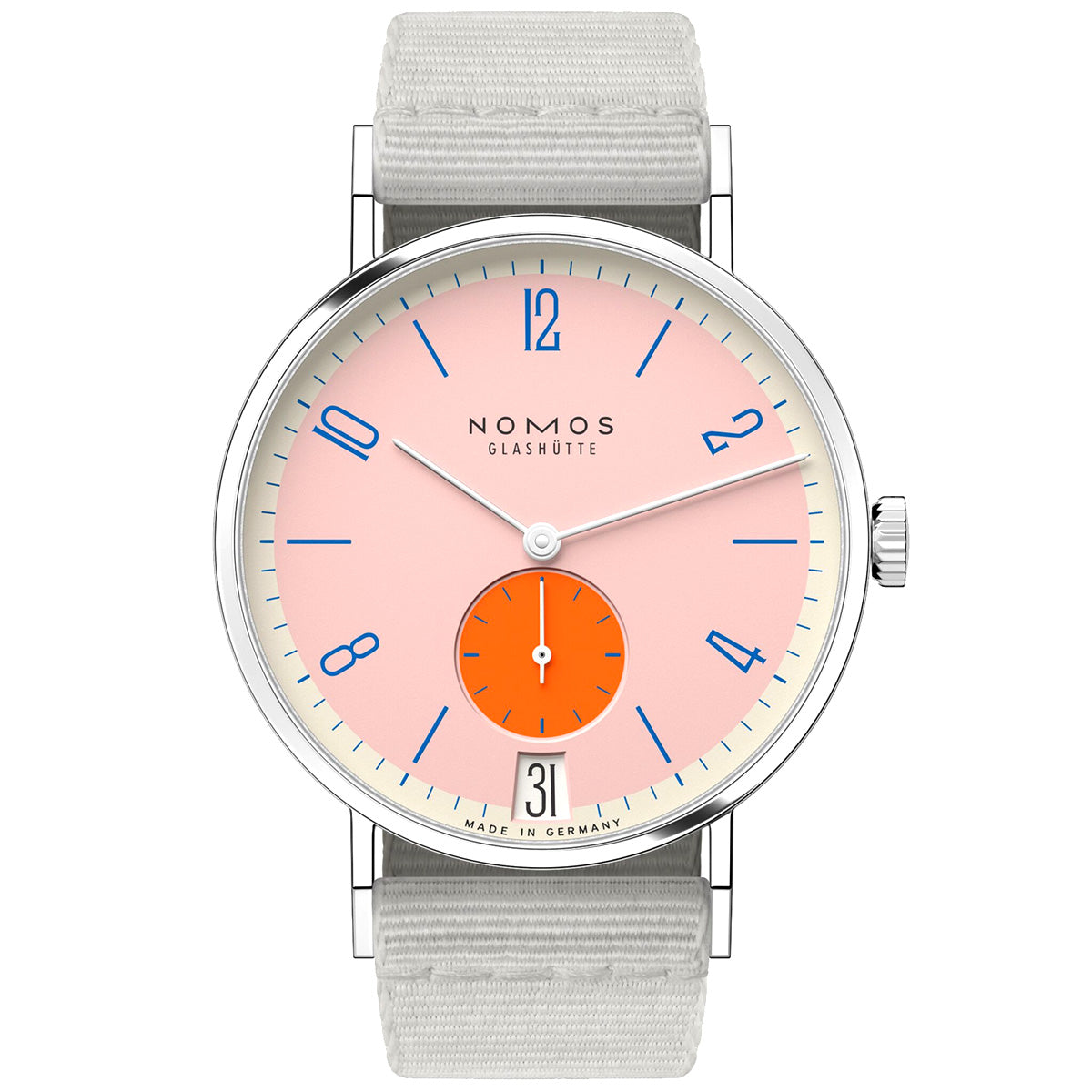 Tangente 38mm 'Flamingopink' Limited Edition Watch