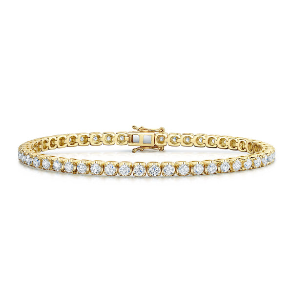 Berry's 18ct Yellow Gold Diamond Tennis Bracelet - Berry's Jewellers