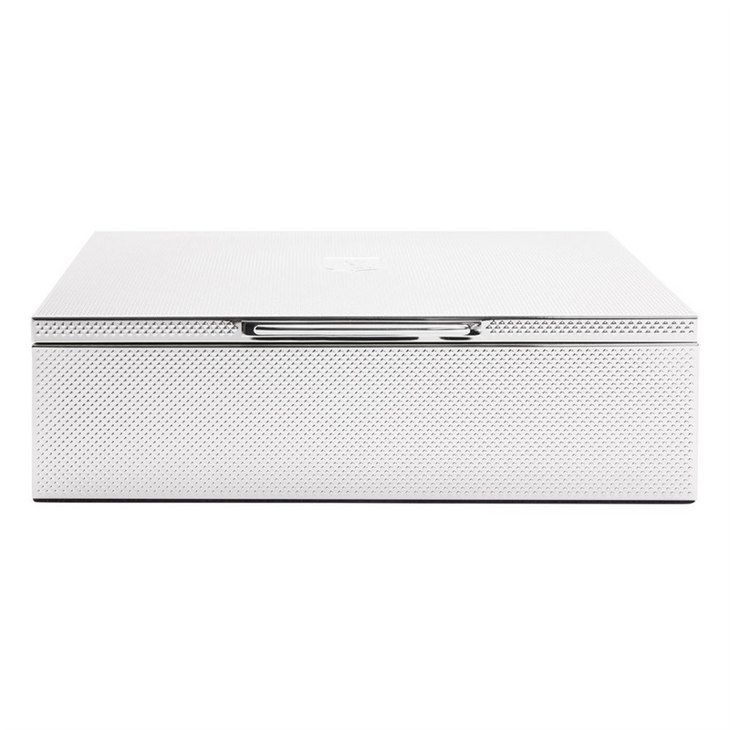 Silver Medium Watch & Jewellery Legacy Box