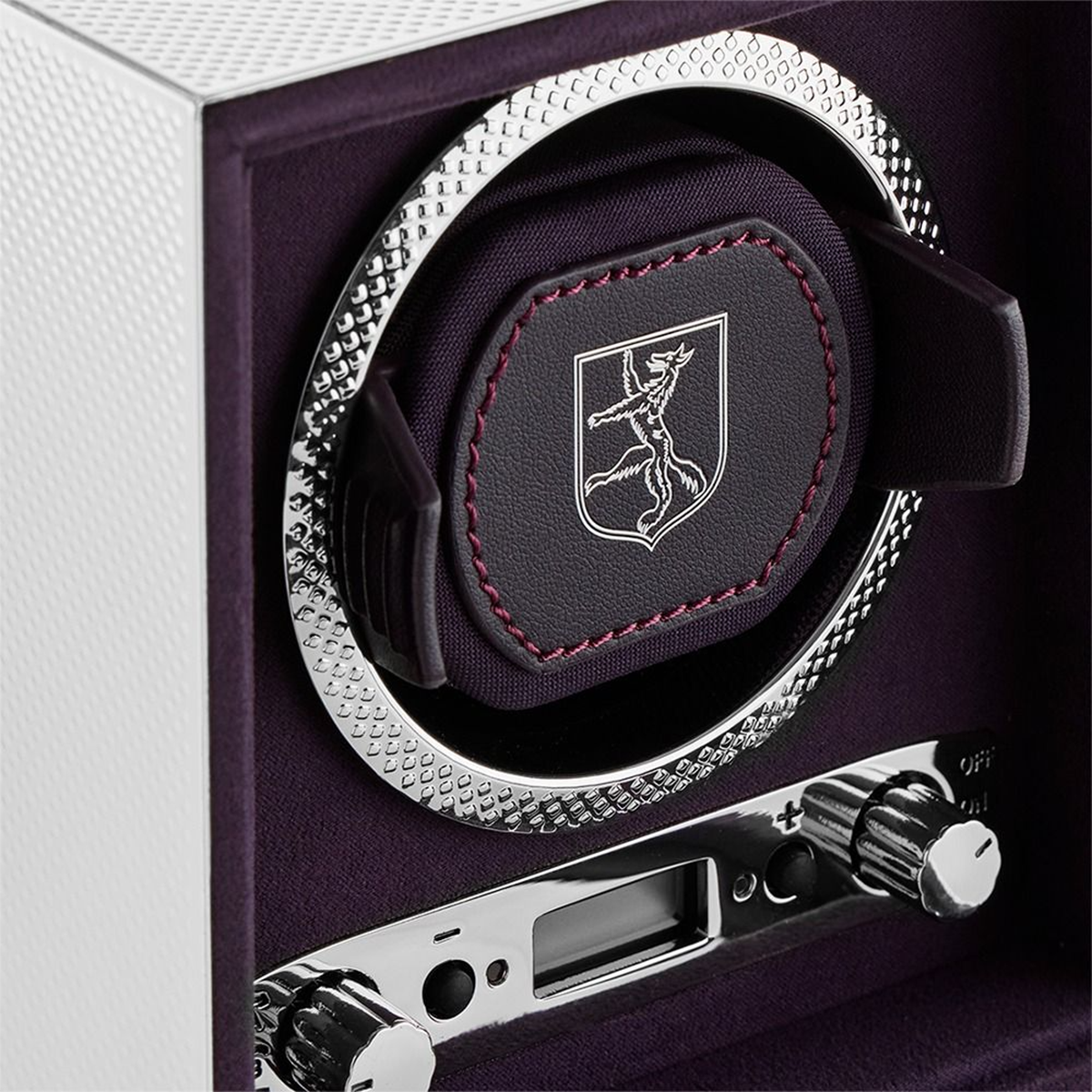 Silver Single Watch Winder
