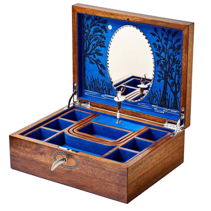 Swan Lake Ballet Musical Jewellery Box