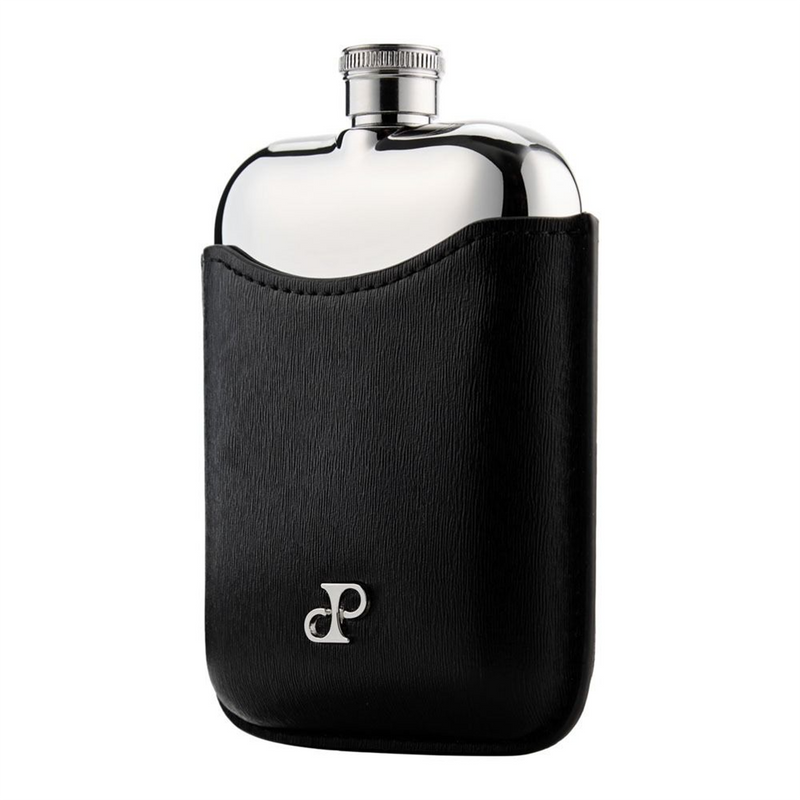 Philipp Black & Steel Hip Flask