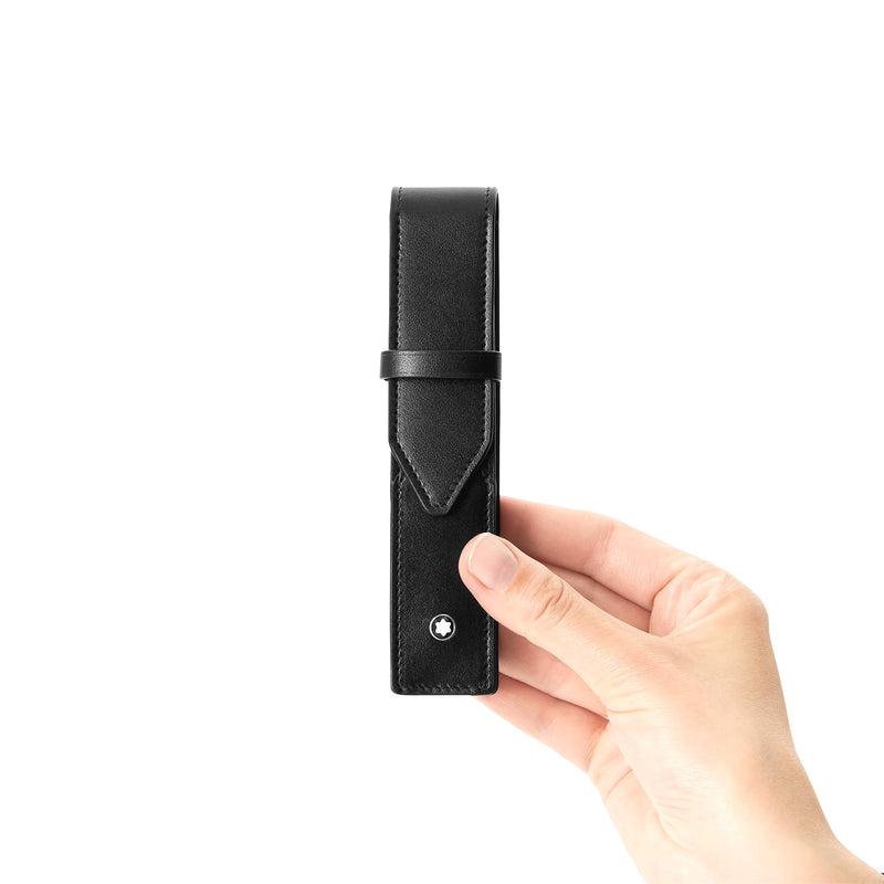 Montblanc Meisterstück Black Leather Pen Pouch - Berry's Jewellers