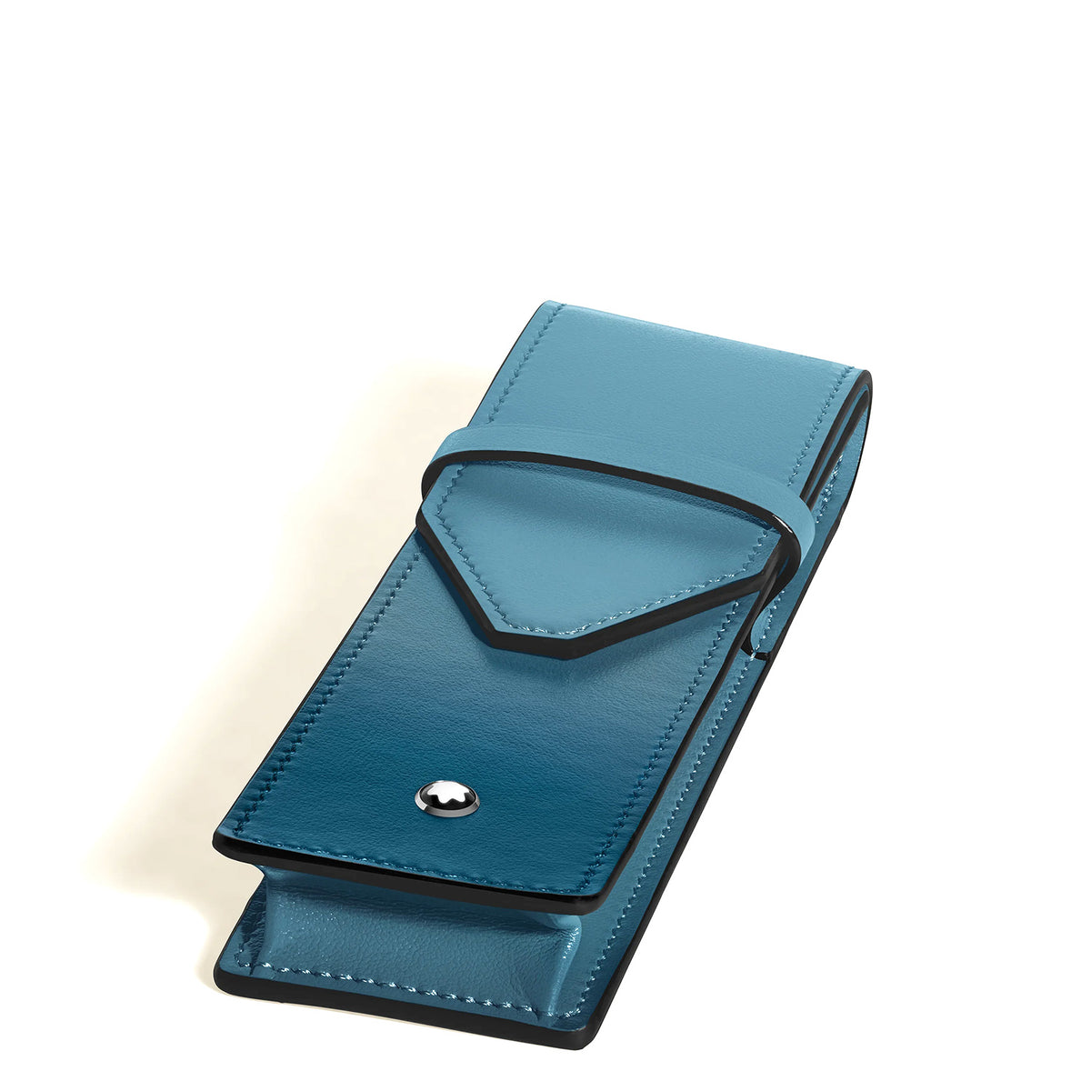 Montblanc Meisterstück Smoky Blue 2 Pen Pouch - Berry's Jewellers