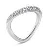 Georg Jensen Offspring Silver Diamond Set Ring - Berry's Jewellers